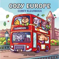 Deltas Kleurboek - Comfy Kleurboek - Cozy Europe