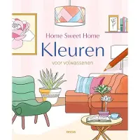 Deltas Home sweet home Kleuren voor volwassenen Kleurboek