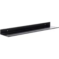 XIVADA Wandrek Rosa - Industrieel - Aluminium - Boren - Zwart - 60 cm