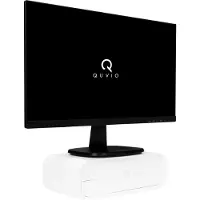 QUVIO Monitorstandaard - Incl. 2 Opberglades
