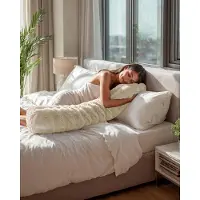 Primaviera Deluxe Bodypillow Pompom | Nachtkussen - 140 x 20