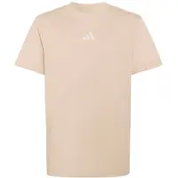 Adidas Sportswear T-shirt beige Jongens/Meisjes Katoen Ronde hals Logo - maat 140
