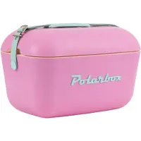 Polarbox Koelbox met schouderband 20L - 46x32x30cm - Bubblegum-Cyan
