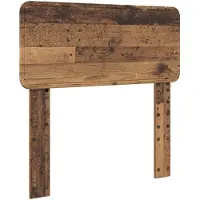 vidaXL Hoofdbord Oud Hout Bewerkt hout