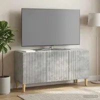 Prolenta Maison Exclusive - TV-kast, 99 x 34,5 x 50 cm, betonkleur, houtvezel