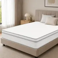Gliese Matras 140x200 cm, hoogte 25 cm, 7-zone pocketveringmatras, H4, matras met pocketvering, premium pocketveringmatras, matrassen met comfortschuim