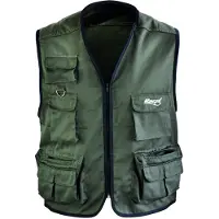 RAGOT 10 Pockets Fishing Vest Groen XL Man
