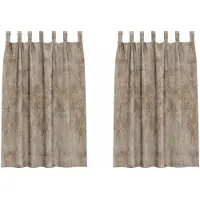 vidaXL Velvet Gordijnen 2 st champagne 175 x 140 cm Fluweel