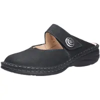 Finn Comfort 02626-834393 Canaro - Damespantoffels - Zwart
