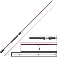 Westin W6 Dropshot Baitcasting Rod Zwart 2.10 m / 4-21 g