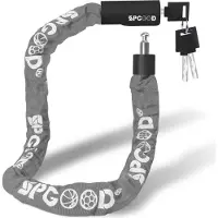 Sonstiges Fietsslot, antiediefstal, ketting, 90 cm, grijs