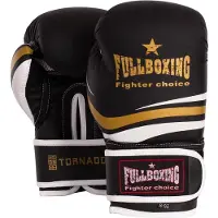Fullboxing Tornado Boxing Gloves Zwart 8 oz