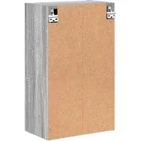 vidaXL Badkamerkast Grijs Sonoma 39 x 23,5 x 65 cm