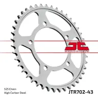 JT Sprockets 525 Jtr702.43 Steel Achtertandwiel