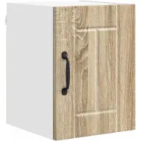 vidaXL Wandkast LUCCA Sonoma Eiken 30 x 31 x 40 cm Bewerkt hout