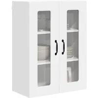 vidaXL Vaatwasserpaneel Kalmar Wit 60 x 31 x 80 cm Bewerkt hout