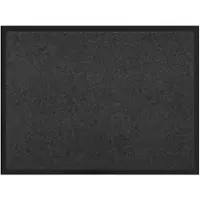 vidaXL Deurmat Antraciet 60 x 80 x 1.2 cm Teddy Stof