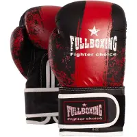 Fullboxing Huracan Boxing Gloves Rood,Zwart 8 oz