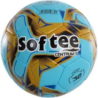 Softee Voetbalbal Centrum Maat 5 Blauw Celeste