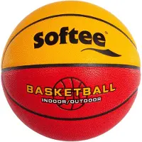 Softee Basketbalbal Nine -maat 9- Naranja/Amarillo - 30