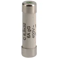 Hager Weber C-Type Cilindrische Zekering 6A 400V 8.5x32mm - L8532C06 [10 Stuks]