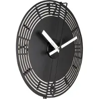 Nextime Company Copper Wandklok 30 cm - Zwart/Koper