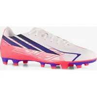 Adidas F50 Hyperfast Club Gras / Kunstgras Voetbalschoenen (MG) Wit Paars Roze