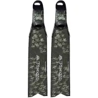 Picasso Supreme Fiber Spearfishing Fins Zwart EU 39-40