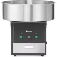 Hendi Suikerspinmachine van carbon staal met verwijderbare roestvaststalen kom en eenvoudige bediening