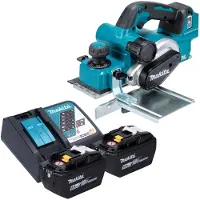 Makita DKP 181 Z Accu schaafmachine 82 mm 18 V Brushless Solo - zonder accu, zonder lader