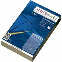 Elepa akte-envelop bruin, C5, 16,2 x 22,9 cm, met venster, zelfklevend, 50 st.