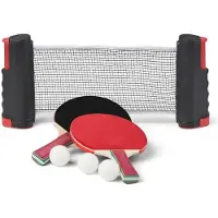 Outsiders - Tabletennis Set w. Balls/Net/Bats