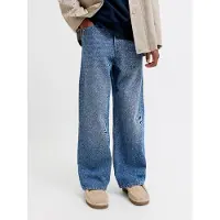 Jack & Jones Kids Junior Jeans 'JJIDave JJOriginal' blauw denim