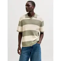 Jack & Jones Gebreide Polo XXL Groen
