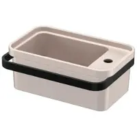 Qeramiq Élan Fontein - 45x27cm - 1 kraangat - keramiek - handdoekbeugel - mat roze SW1467758/SW1467760