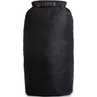Savotta Rolltop Stuffsack 40L, mesh, zwart