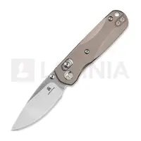 Bestechman Sprite - Stonewash + Satin - Titanium vouwmes, bronze