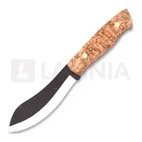 Brisa Nessmuk 125 mes, stabilized curly birch, firesteel