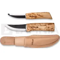 Roselli Hunting + Opening round edge dubbel mes, combo sheath