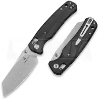 Bestechman Cicada - Stonewash - G10 vouwmes, zwart