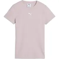 Puma Essential Elevated T-shirt met logo - roze Meisjes Polyester Ronde hals - maat 152