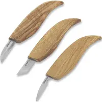 BeaverCraft S12 Starter Wood Carving Knives Set, houtsnijset