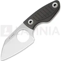 Kizer Cutlery Nightjar 1114A2 Stonewashed AUS-10, Gray Aluminum, vaststaand mes, Vincent Rizzo design