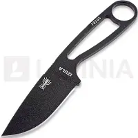 ESEE Izula Black IZULA-B nekmes met zwarte schede + riemclip