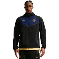 Nike Inter Milan Tech Woven Windrunner Jack Zwart Blauw Goud