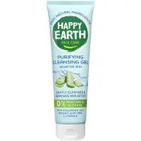 Orange-Sheep Happy Earth 100% Natural Face Care Purifying Cleansing Gel 150 ml Wasgel