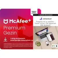 McAfee Plus Premium - Familie [Apparaten onbeperkt - 1 jaar].
