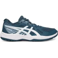 Asics Upcourt 6 mesh sportschoenen - donkerblauw/wit - maat 39