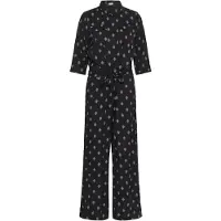 Kaffe Jumpsuit stone grey / zwart