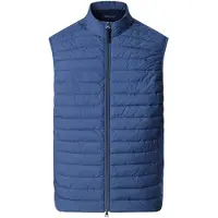 Hackett London Heren Ultra blauw vest (M), Casual, Polyester HM4000197